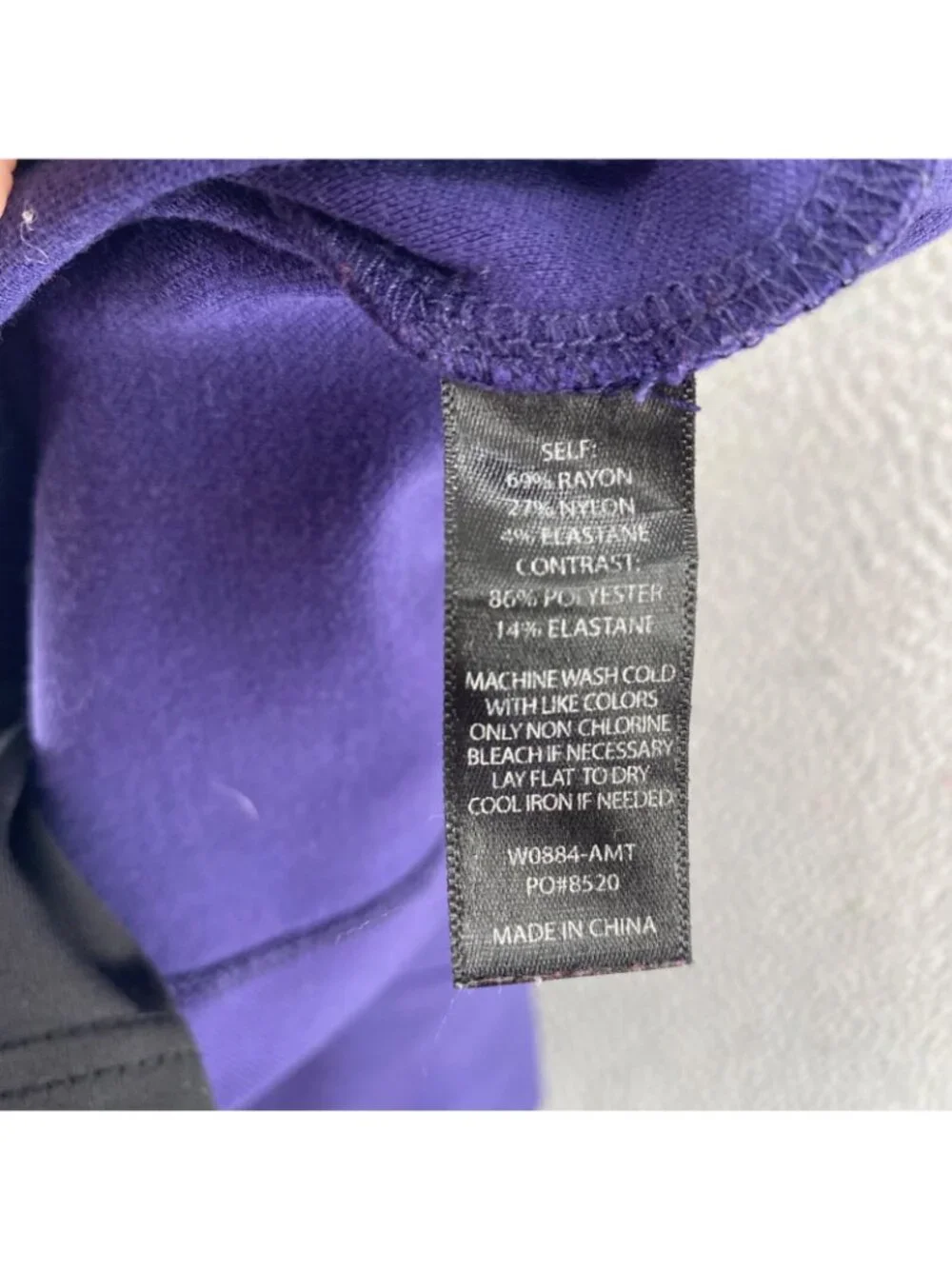 Betabrand Skort Womens Medium Purple Stretch Pencil Skirt Above Knee Shorts Golf
